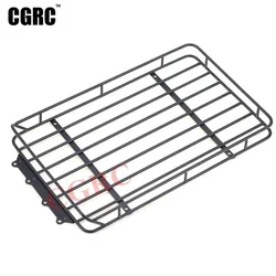 Stainless Steel Metal Roof Rack 230*145*30mm For 1/10 Rc Crawler Car Trx4 Bronco Axial Scx10 90046 90047 Jeep Wrangler