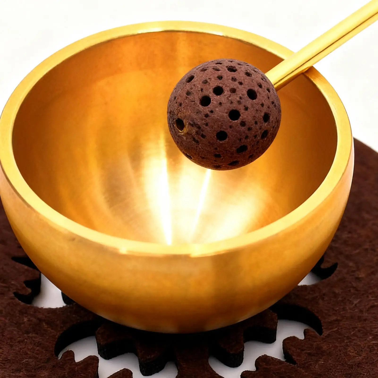 

Sound Bowl Set Portable Mini Stress Relief Instruments Meditation Singing Bowl Set For Stress Relief Self-Regulation Yoga