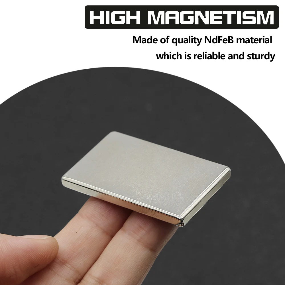 1/2/5/10Pcs 50x30x5mm N35 NdFeB Block Magnet Super Powerful Neodymium Magnets Strong Permanent Magnetic imanes 50*30*5