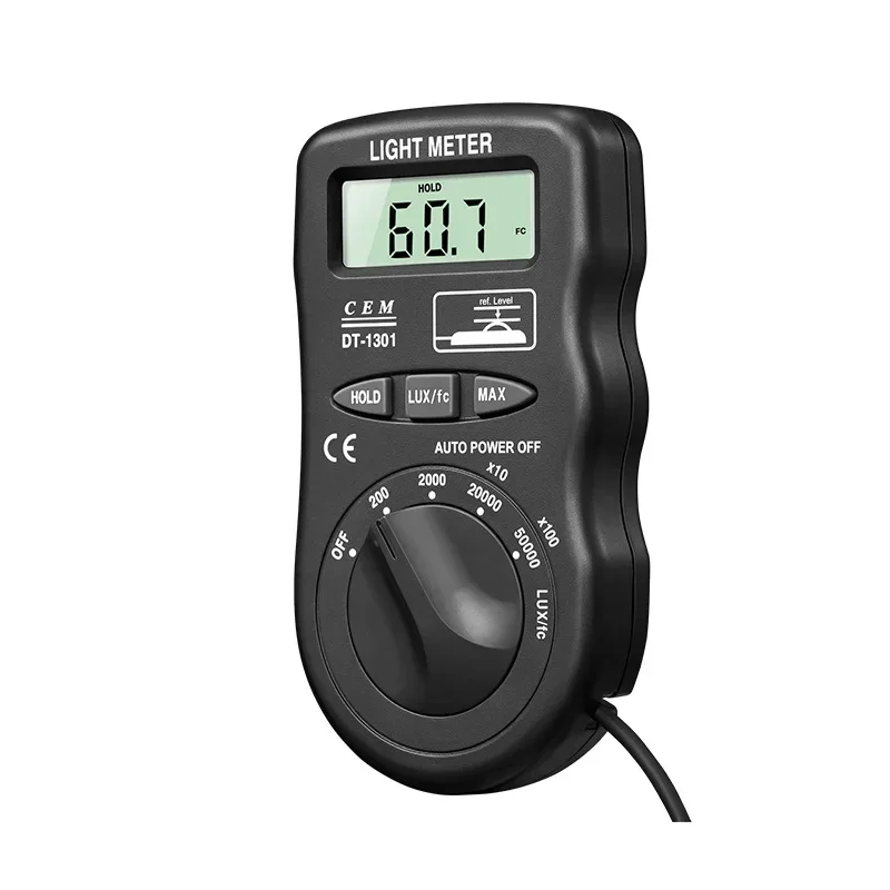

CEM DT-1301 Portable Light Meter Illuminometer Luminance Meter Photometer Light Meter Illuminometer DT-1301 Tool