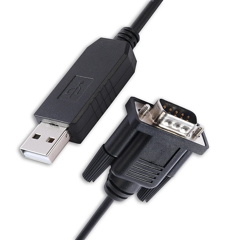 Prolific PL2303GT USB RS232 Serial to DB9 Male Cable for Lectrosonics DR Receiver Aspen Serial RS232 Communication