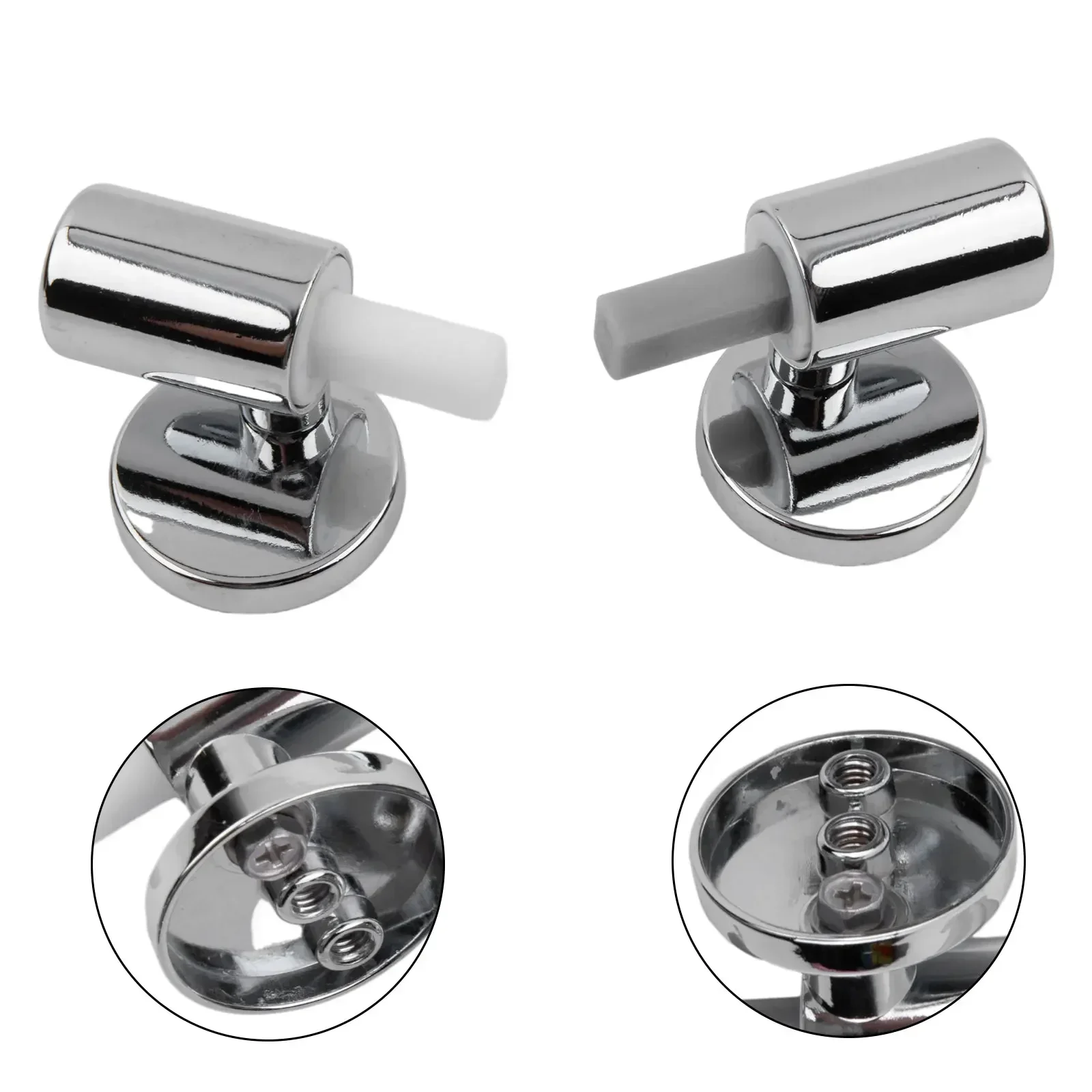 

2pc Toilet Seat Hinge Toilet Soft Close Hinge Replacements Toilet Cover Cushion Cover Mounting Fixed Joint Parts