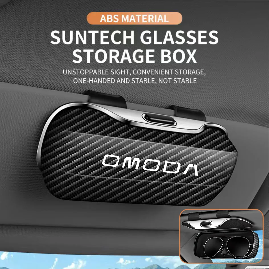 

Chery Omoda 5 Tiggo 8 2 4 7 PRO FX EV J6 J2 Icar 03 Accessories Car Visor Sunglasses Glasses Case Glasses Holder Clip Box