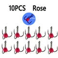 10pcs Rose