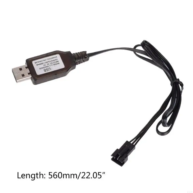F62C 6.4V 2P 7.4V 3P 500MA 충전기 플러그 플러그 장난감 원격 제어 양성 휴대용 USB
