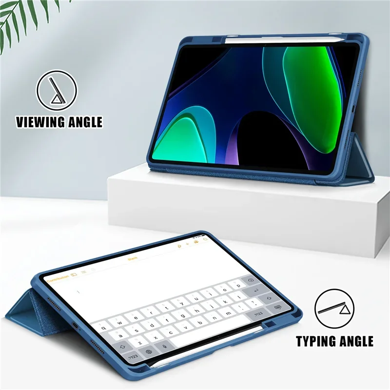 Para Xiaomi Mi Pad 6 Pro 11 pulgadas 2023 Funda con portalápices carcasa trasera transparente Funda para Xiaomi Pad 6 Mi Pad 6 Pro