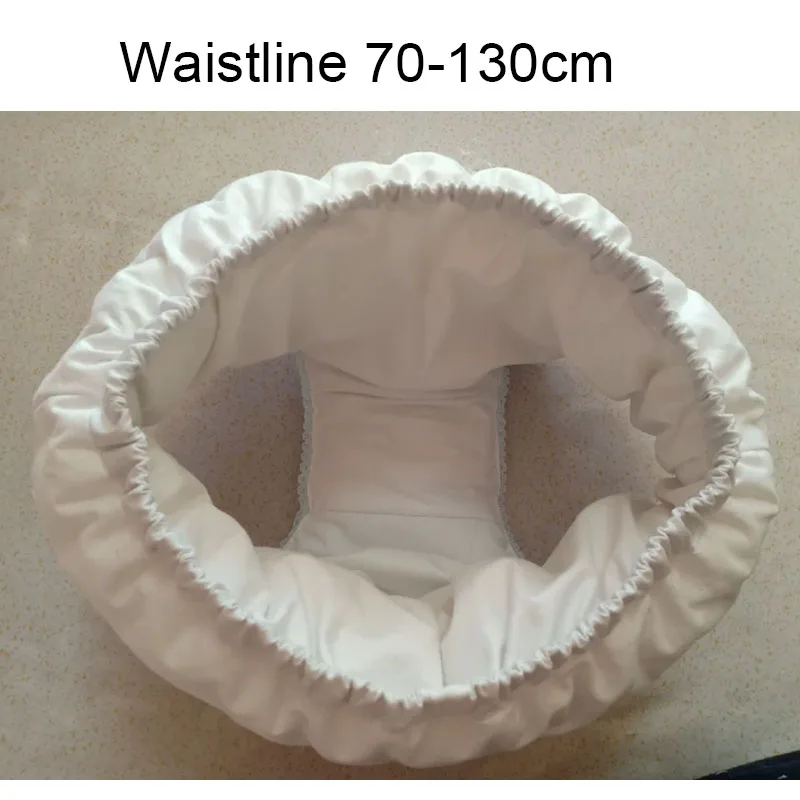 Adult Thick Cotton Briefs Filled Cotton Soft Fluffy Warm With Waterproof Layer ABDL Diaper Cover Leak-proof Nappy Underpants