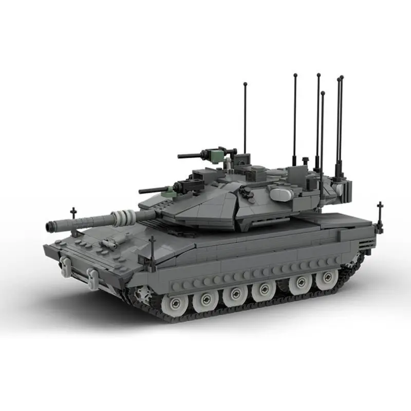 

MOC200277 Tank Puzzle Building Set with Small Particles is suitable as a gift decoration item for holidays.