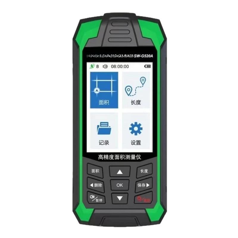 

Positioning mu meter, handheld vehicle land area measuring instrument, high precision