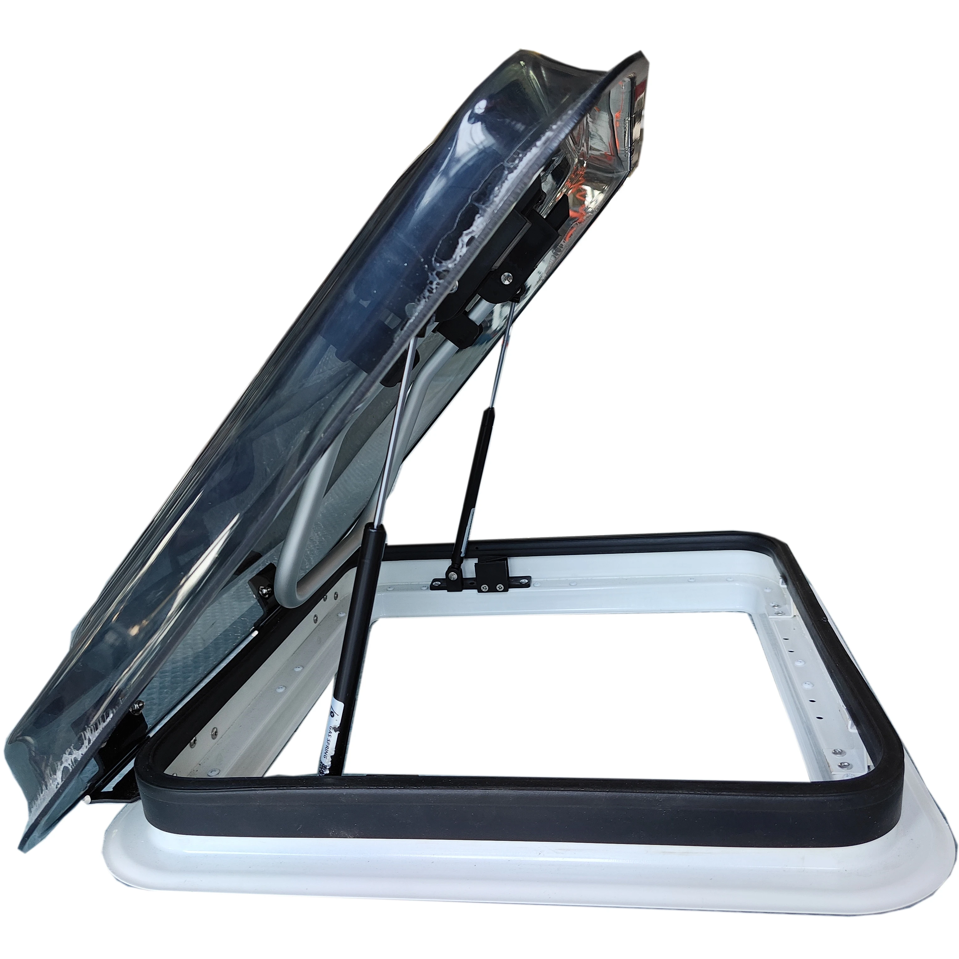 

MEIDI RV Caravan Skylight 700*500mm With 12V LED Light Aluminum Alloy Frame Luxury Modern Design Roof Window