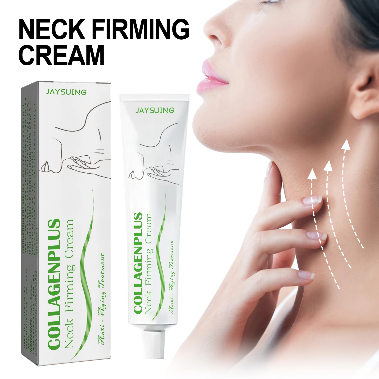 

Tightening Neck Cream Moisturize Reduce Fine Lines Lift Jawline Repair Skin Barrier Eliminate Dullness Brighten Neck Care Cream