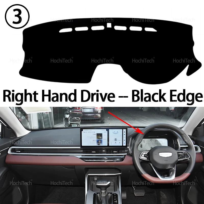 Für GEELY Emgrand 4. Generation 2022 2023 2024 2025 2026 Auto Teppich Anti-Rutsch-Matte Sonnenschirm Dashmat Teppich armaturenbrett Abdeckung Pad – Detail 10