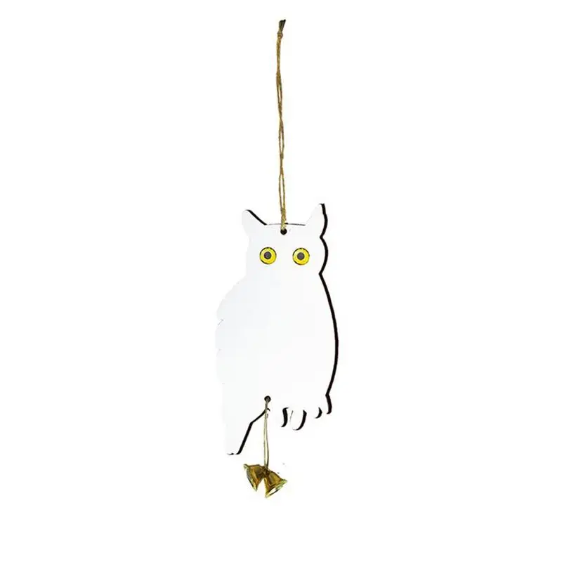 

Duck Reflector Birds Deflector For Outdoor Porch Bird Scare Owl Protect Birds Owl Print Effect From Collisions For Patio Fruit