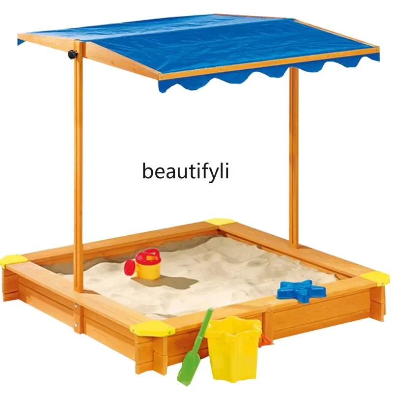 Sand Basin Indoor Outdoor Household Courtyard Sand Wedge School Amusement Facilities Sand Playing Outdoor Cassia Toy