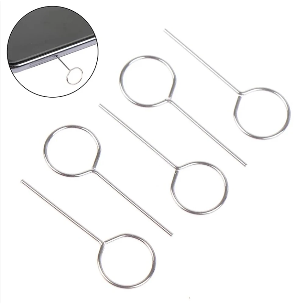 Phone Use Tools Pin Ejecting Smartphone Mobile Phone Eject Pin Sim Card Tray Ejector Card Needle Removal Card Pin
