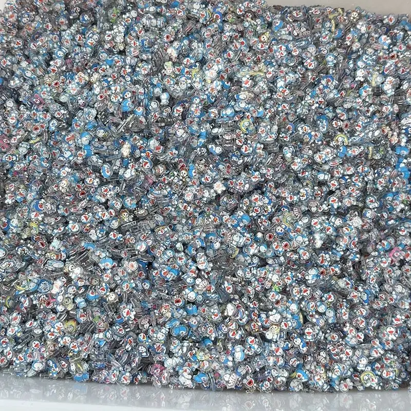 عبقور 1 سنتيمتر الأطفال DIY التصحيح شخصيات كرتونية مختلطة Patch بها بنفسك التصحيح الوجهين فيلم إطار الصورة الشفافة اكسسوارات الهدايا #2