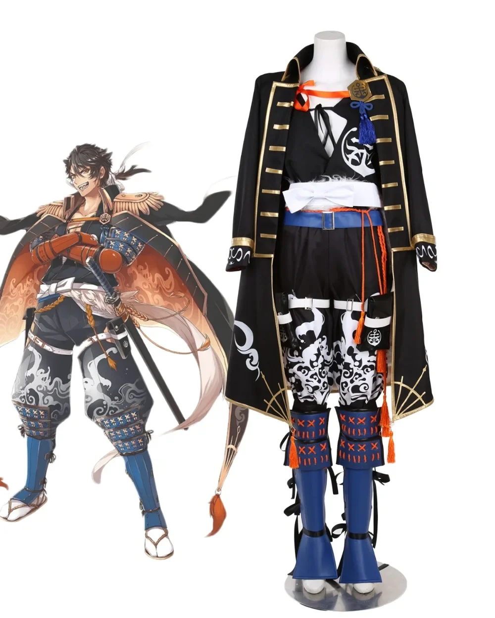 Mutsunokami Yoshiyuki Cosplay Costume Touken Ranbu Cosplay Kiwame Costume Custom Made