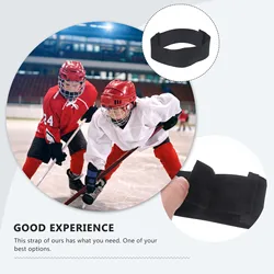 Elastic Adjustable Anti Slip Hockey Leg Strap Durable Polyester Shin Guard For Hockey Guard Ice Hockey Accessories Shin Pad