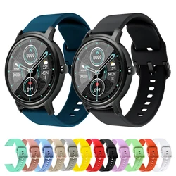 20mm Silicone Watchband For Xiaomi Mibro Air Smart Watch Sport Bracelet For Mibro Color/Honor Magic 2 42mm/Haylou LS02 Strap