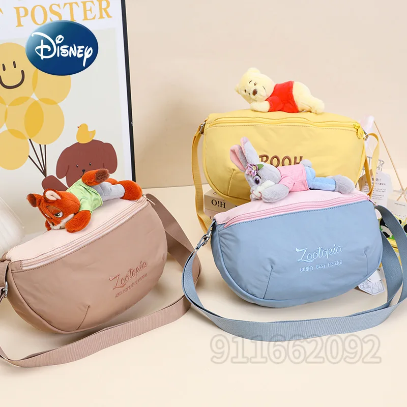 

Disney Judy Nick New Women's Shoulder Bag Cartoon Doll Fashion Women's Shoulder Crossbody Bag Casual Women's Bag High Quality