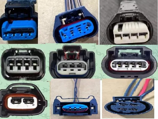 1PCS   Automobile high voltage package wiring harness plug ignition coil plug  USED