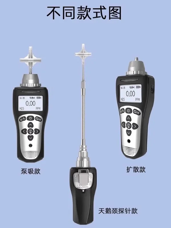 Keens portable helium gas detector, pump suction diffusion argon gas detector, handheld xenon gas analyzer