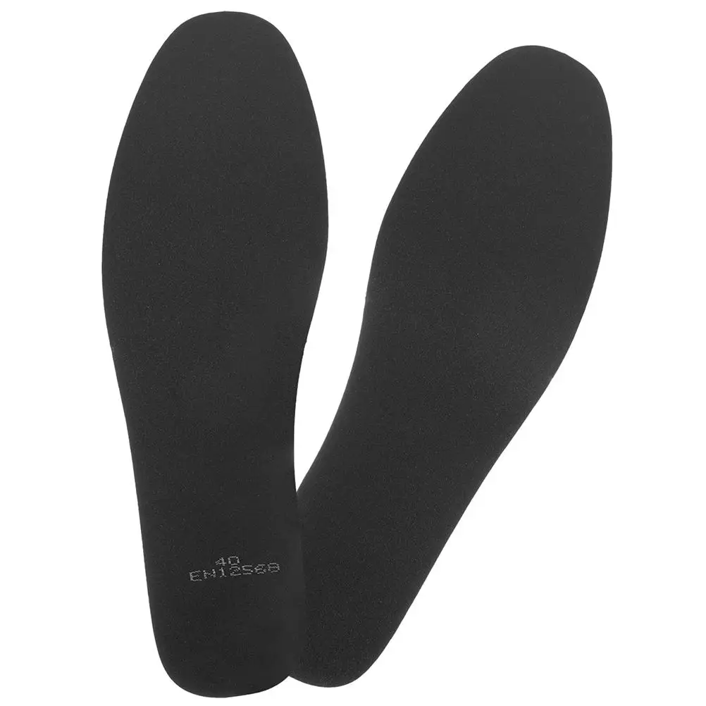 Manganese Steel Anti puncture Insoles 41 Code Lightweight Durable Fits Hiking Shoes Boot Inserts Shoe Pad for Men Women Black