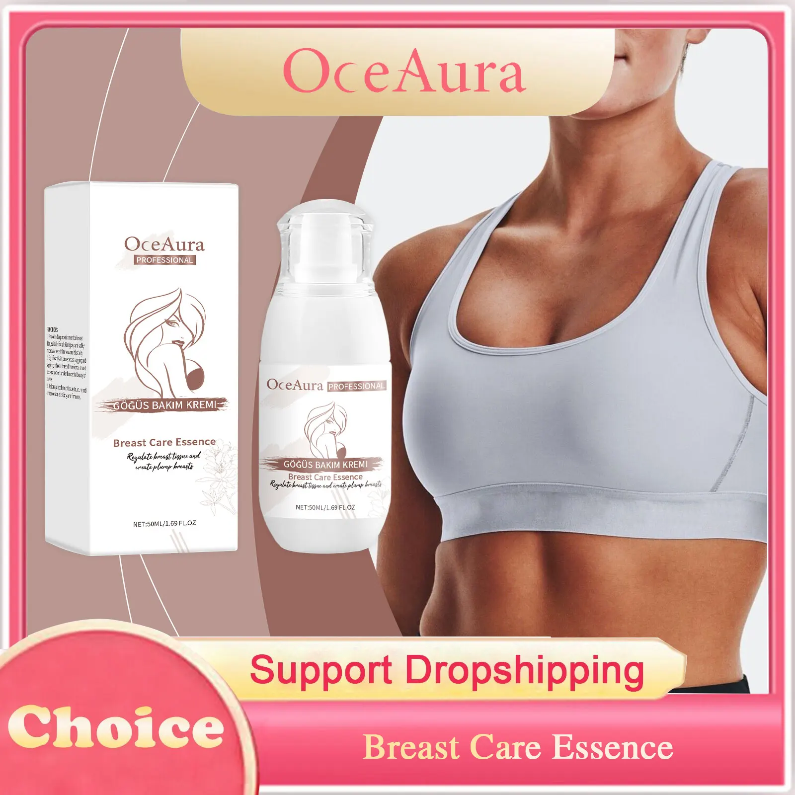 

Breast Enlargement Essence Firming Lifting Growth Bigger Chest Prevent Sagging Improve Elasticity Smooth Breast Massage Essence
