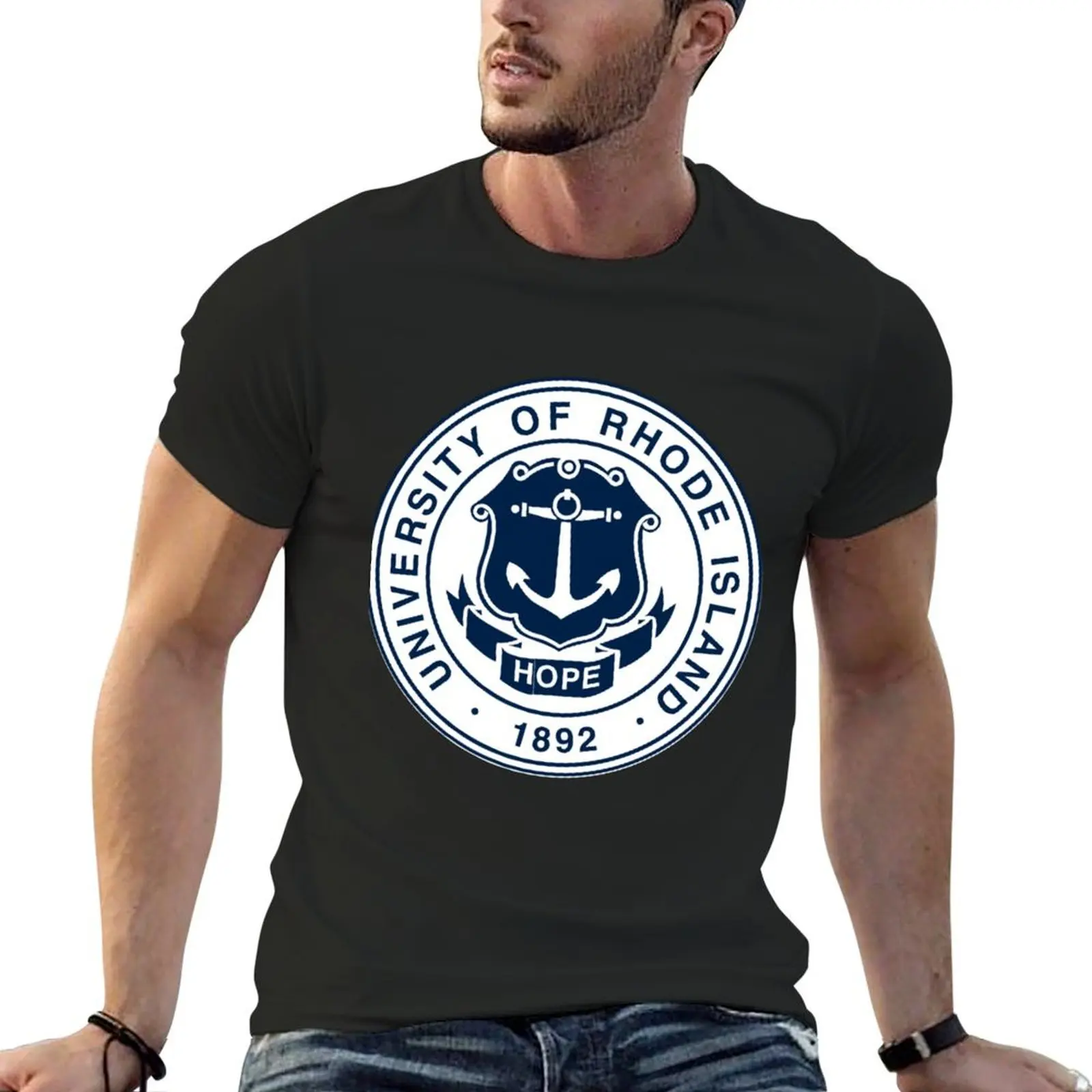 

University of Rhode Island Merch T-Shirt street wear custom t shirt t shirts men