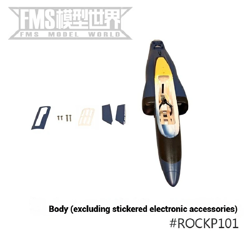 Fm S70 canal Viper modèle accessoires d'avion Fuselage ailes principales palettes couvercle de palette arbre moteur train d'atterrissage Etc.
