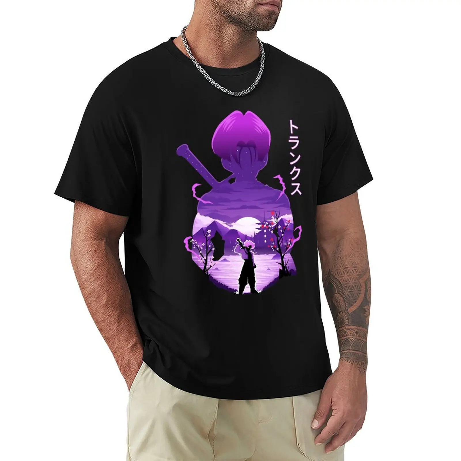 

Future Trunks Ukiyo e T-Shirt luxury designer Short sleeve tee topping Louboutins men t shirt
