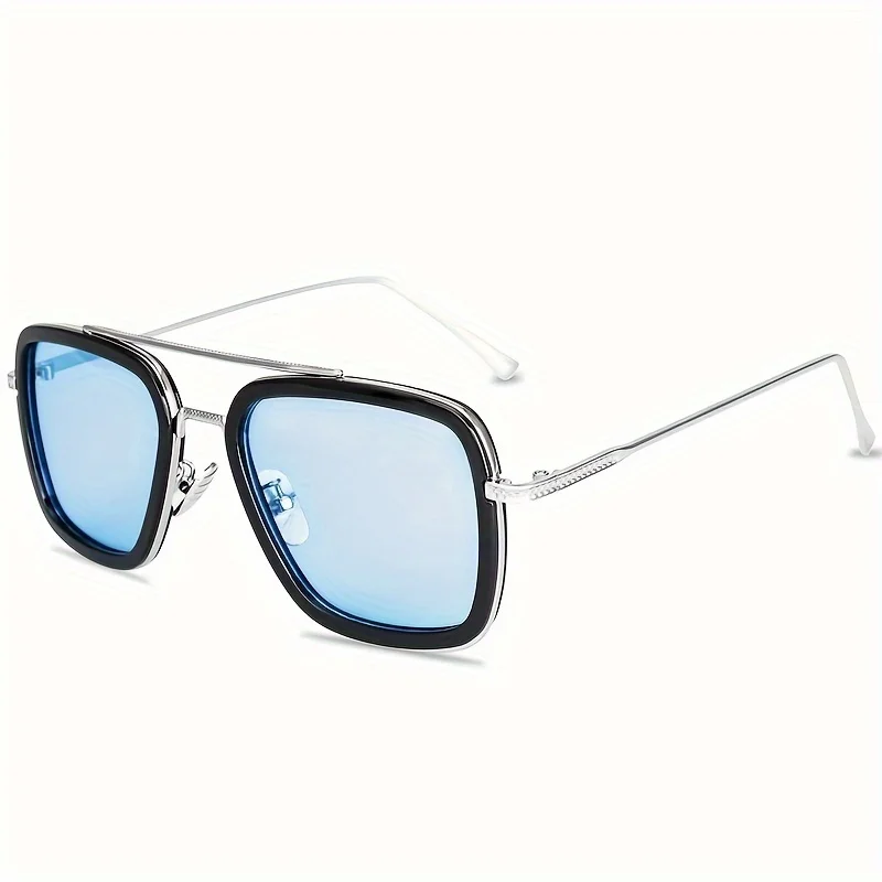 Fashion Steampunk Men Sunglasses Man Sun Glasses Vintage Metal Eyewear UV400 Women Shade - view 5