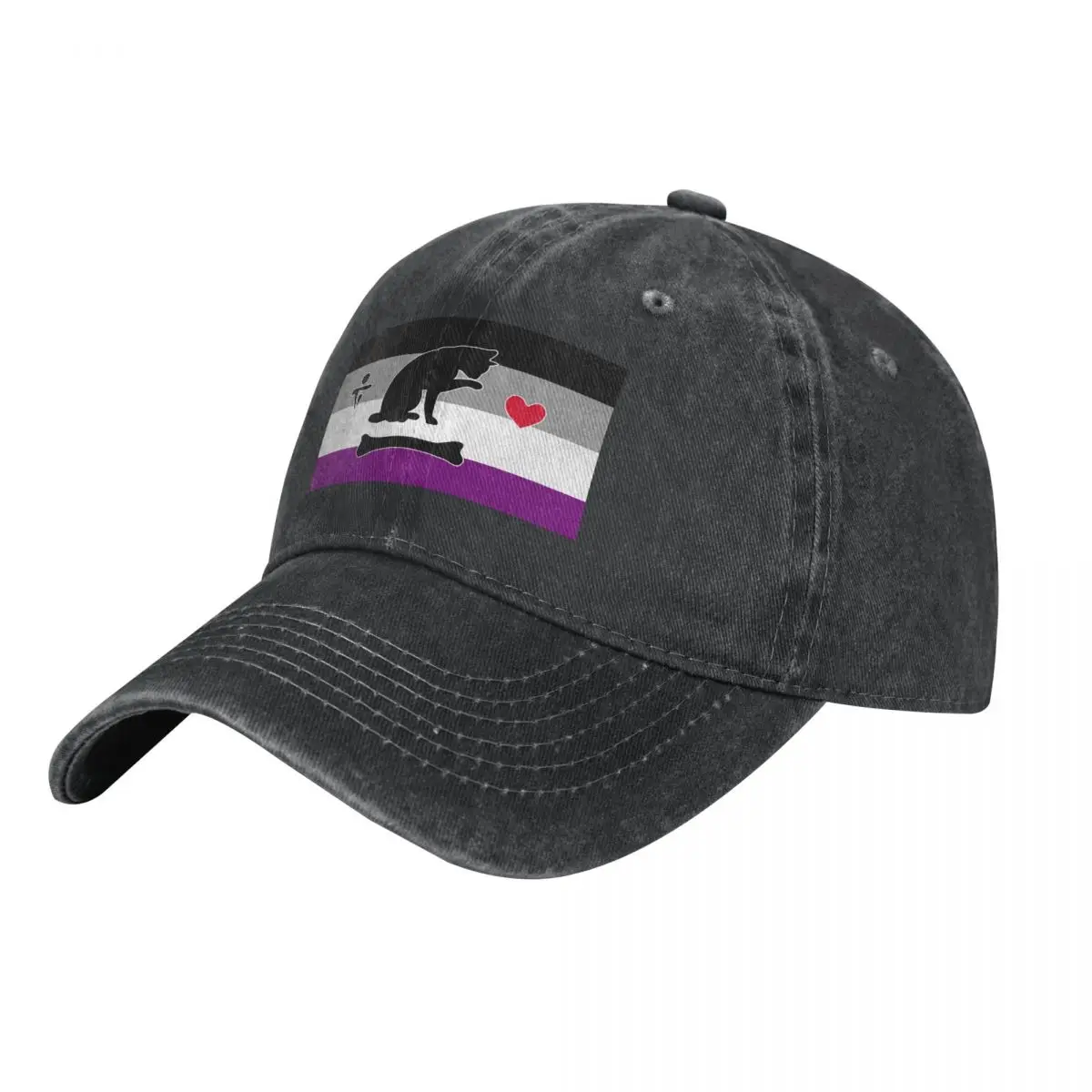 

Asexual Pride - Stede Bonnet Cowboy Hat Golf Designer Hat New Hat Bobble Hats Man Women's