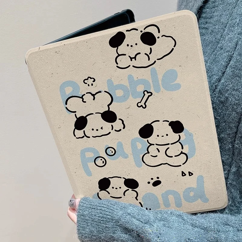 Cute Tablet Case For 2024 iPad Air6 11 Air5 10.9 iPad Pro 11 12.9 13 10 Gen 10.5 10.2 9.7 inch Mini 7 6 Case with Pen Holder