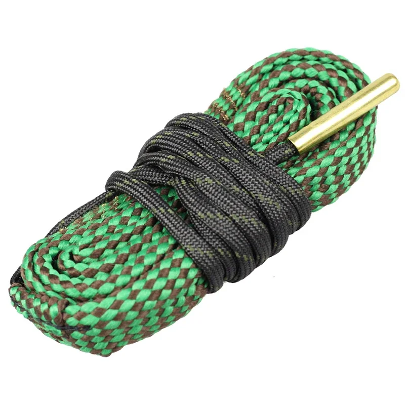 Hunting Gun Bore Cleaner Snake.22 Cal.223 Cal.38 Cal& 5.56mm 7.62mm Rifle Cleaning Kit Tool Rifle Barrel Calibre Snake Rope