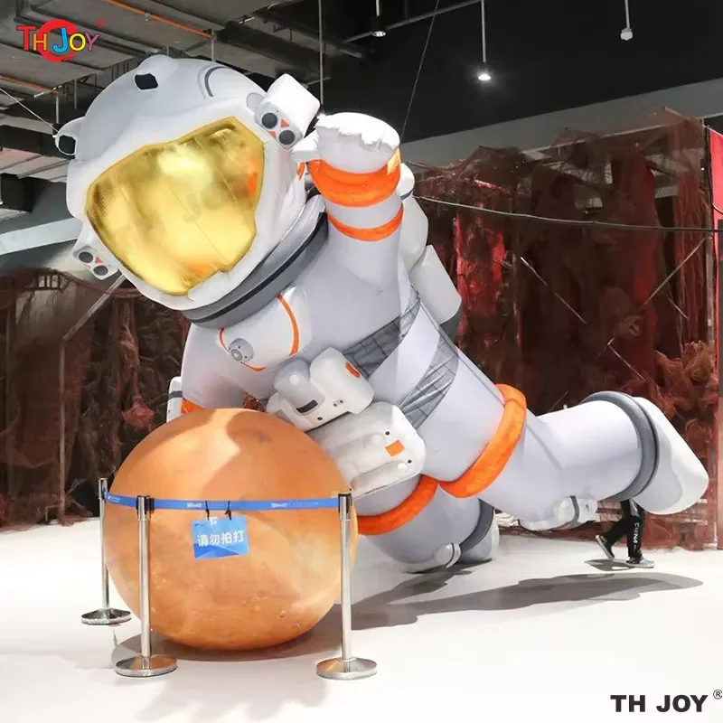 

Giant Inflatable Astronaut Balloon for Stage Decoration - Quick Air Delivery to Your Door Roof Hanging Design