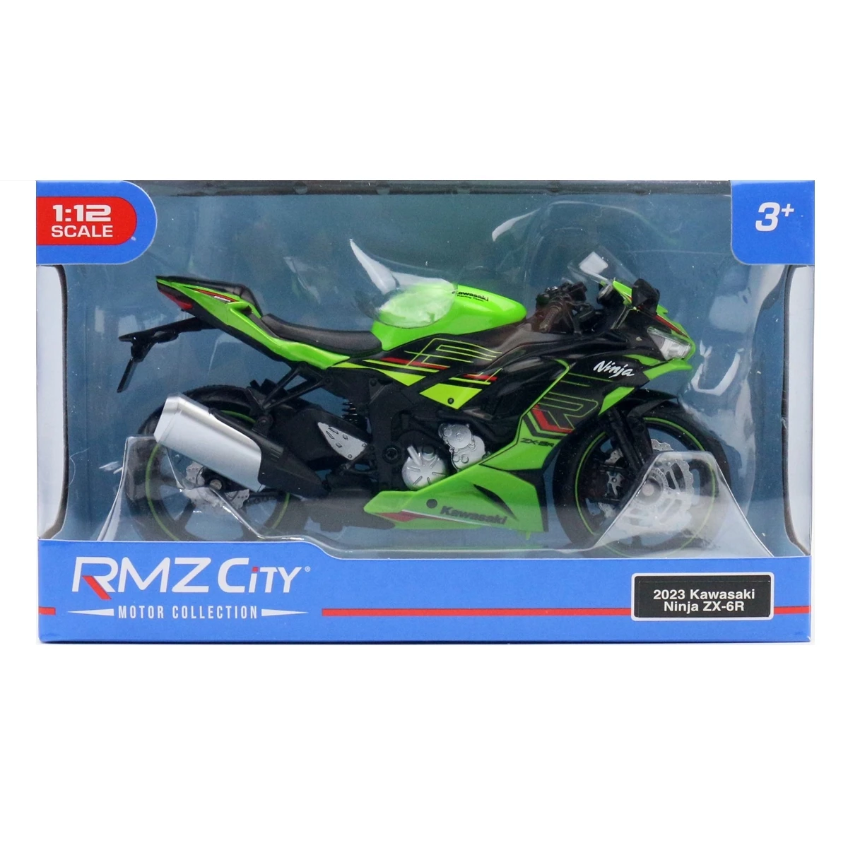 1/12 Kawasaki Ninja ZX-6R Motorfiets Speelgoed 1:12 RMZ Stad
