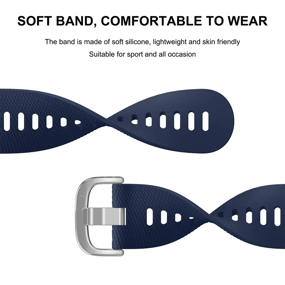 20/22mm Silicone Band for Amazfit Balance 3 2 1 Bip Max 6 5 Active Max Sports Bracelet Wristband Amazfit Active 3 2 Square Belt