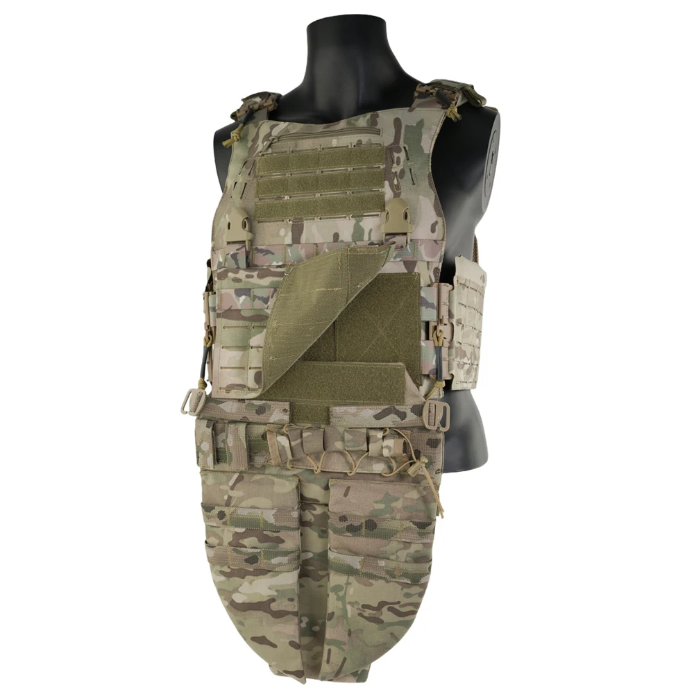 Защита на открытом воздухе Панель MOLLE Тактическая сумка для живота, тактический жилет, универсальная защита промежности