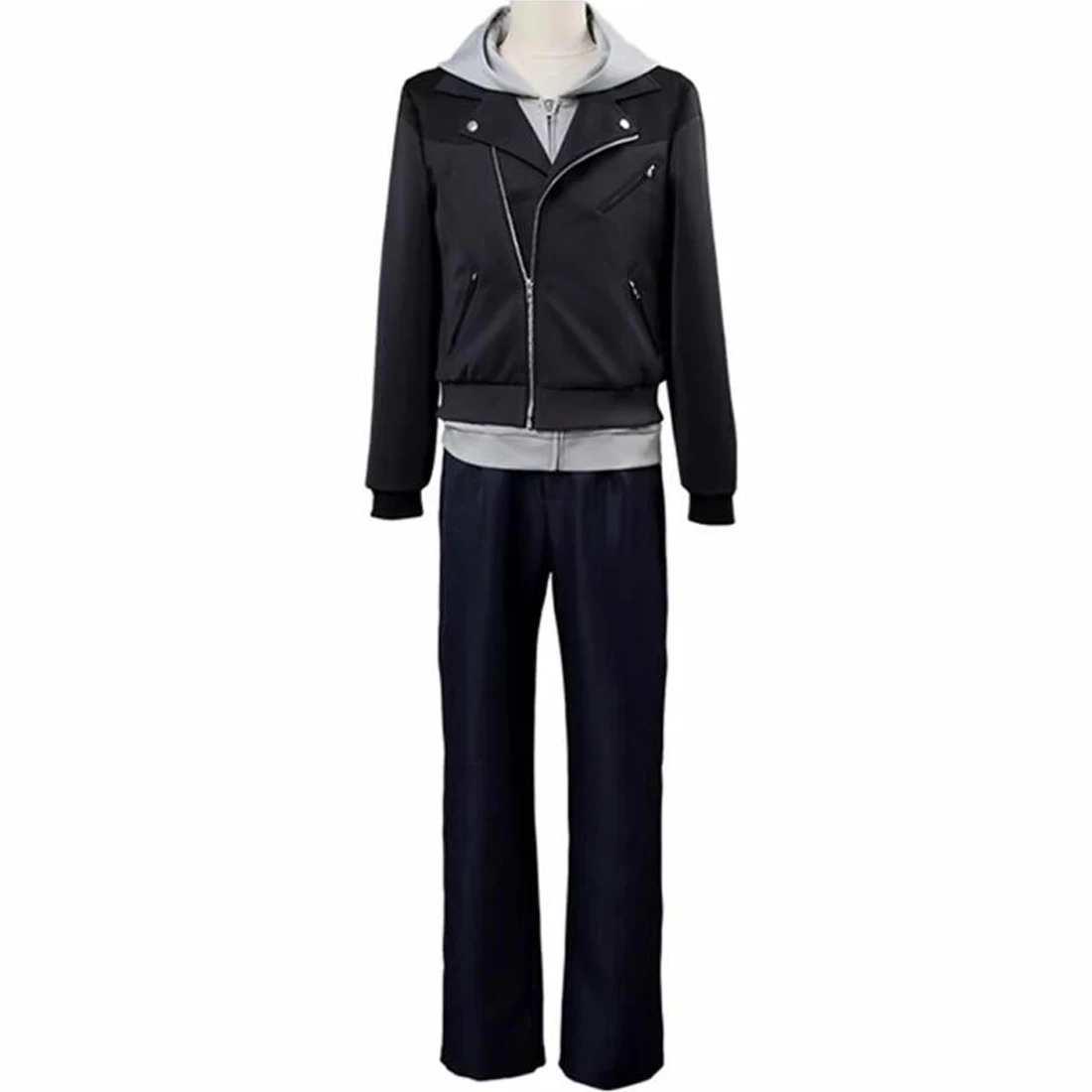 

Anime Mens Costume Cosplay Nakahara Chuuya Male Suit Navy Green Coat Hoodie Tshirt Pants Halloween Outfit Christmas Set Uniform