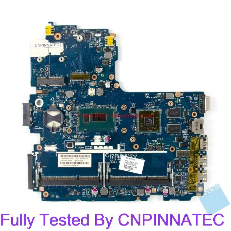 

768401-601 Motherboard for HP Probook 450 G2 470 G2 notebook ZPL40/ZPL50/ZPL70 LA-B181P