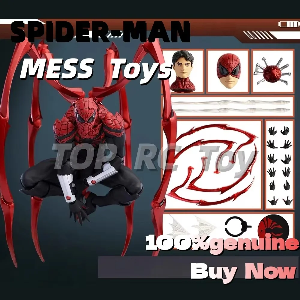 مجموعة كاملة من ألعاب CT متوفرة في المخزون لشخصية سبايدرمان بن ريلي - لعبة سبايدر مان كوميك فير المذهلة القابلة للجمع لهدية عيد الميلاد #2