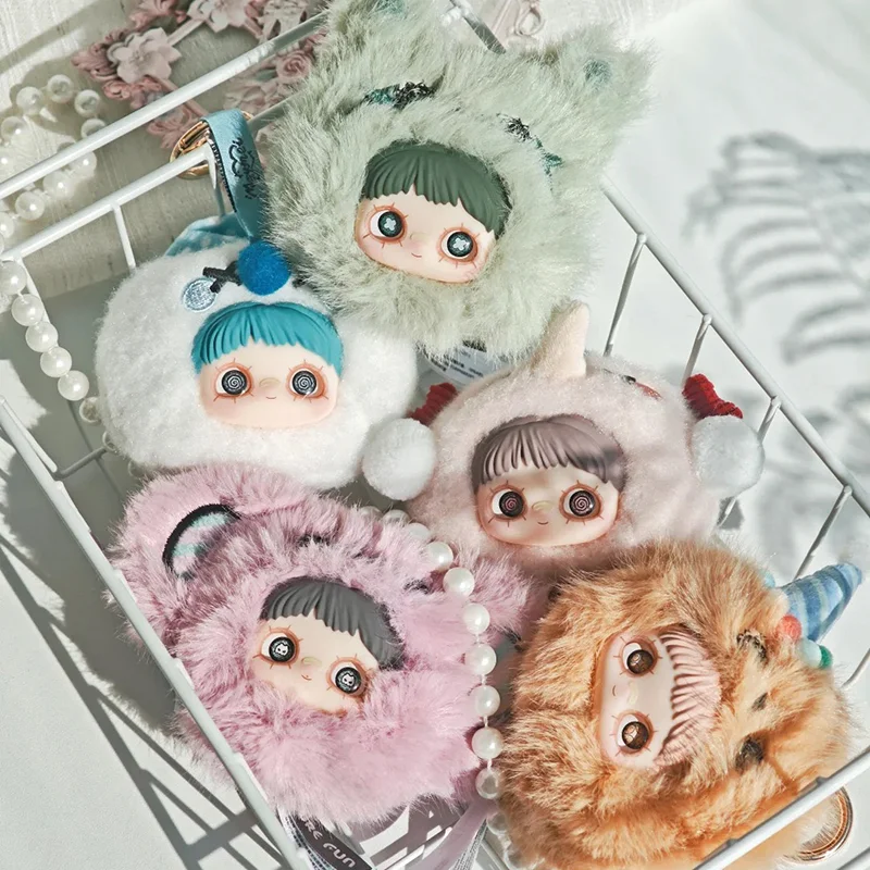 

Новинка в наличии Maymei Crazy Circus Series слепые коробки фигурки плюшевые декоративные брелки куклы аниме товары праздничный подарок