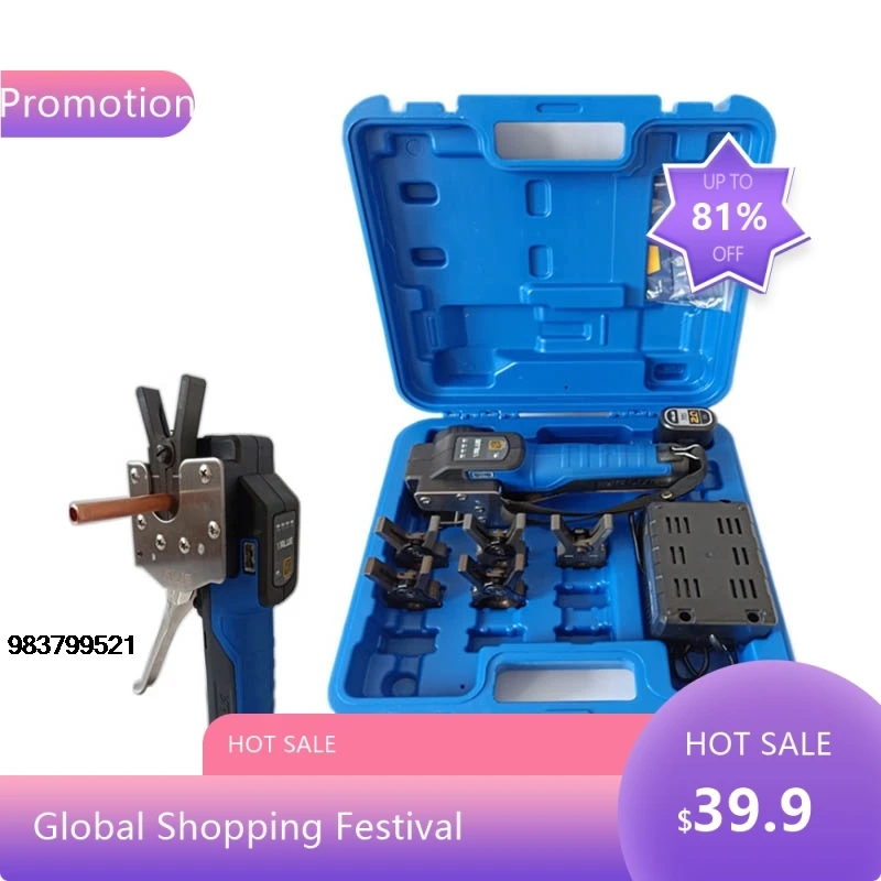 

1842Useful VEF-1/-2 Electric Copper Tube Expander Flare Expander Air Conditioner Fully Automatic with Lithium Ba