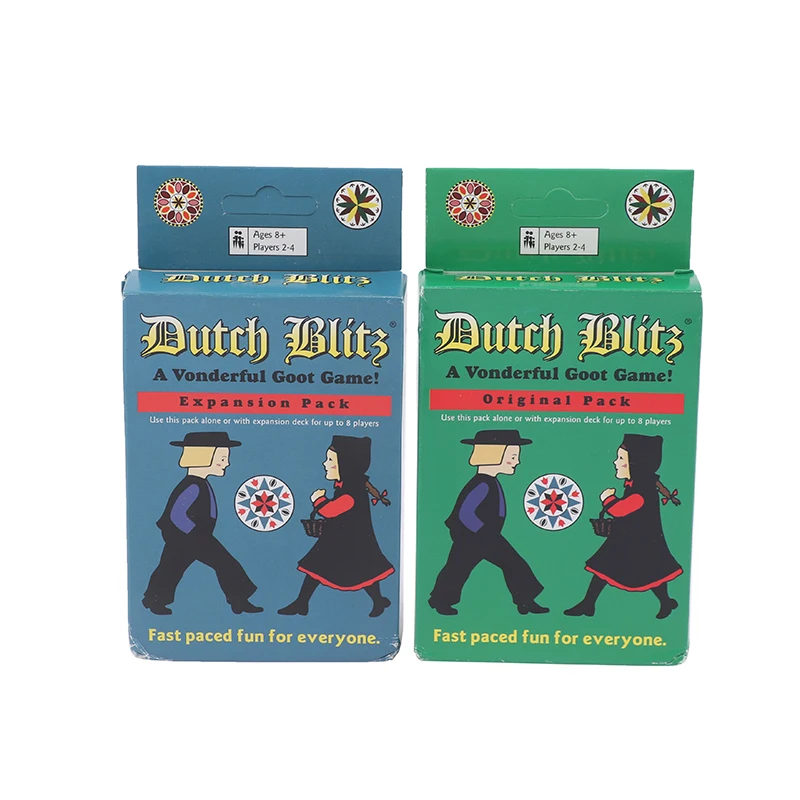 Dutch Blitz Original And Expansion Pack Set Card Game Great Family Game