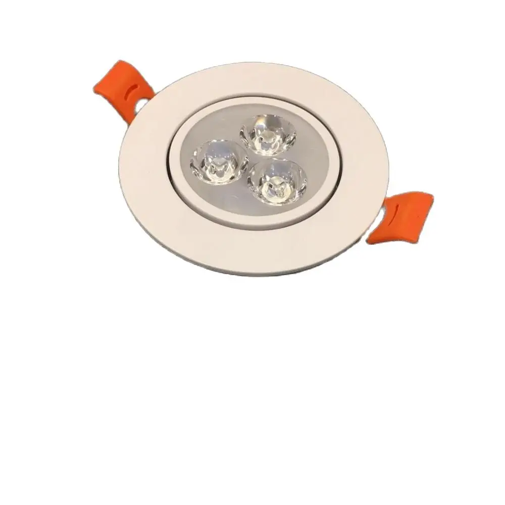 10Pack Small Spotlights,3W Cold White Aluminium Mini Spot Downlight With Transformer LED Recessed Ceiling Lights D