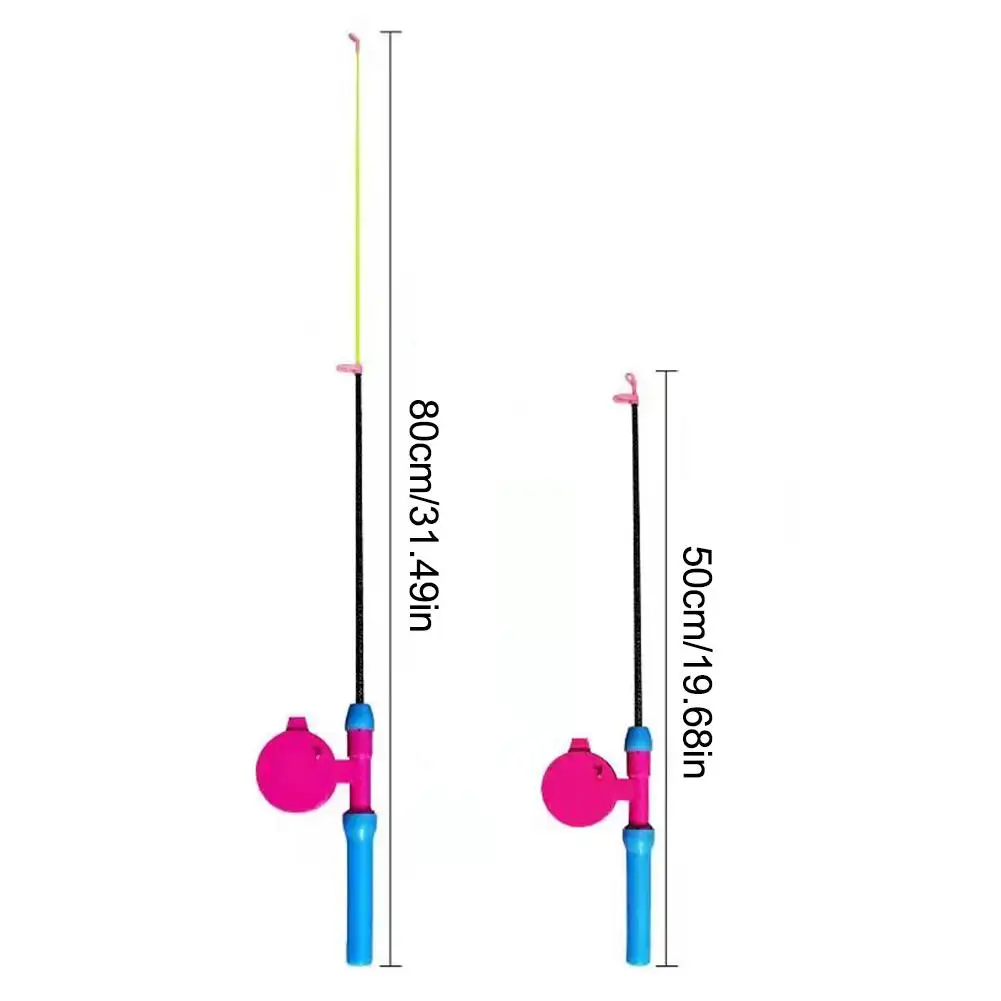 Children Kite Toy Cartoon Eagle Foldable Mini Plastic Toys Kite Hand Brake Fishing Rod Butterflies For Kids Outdoor Toy For Fun