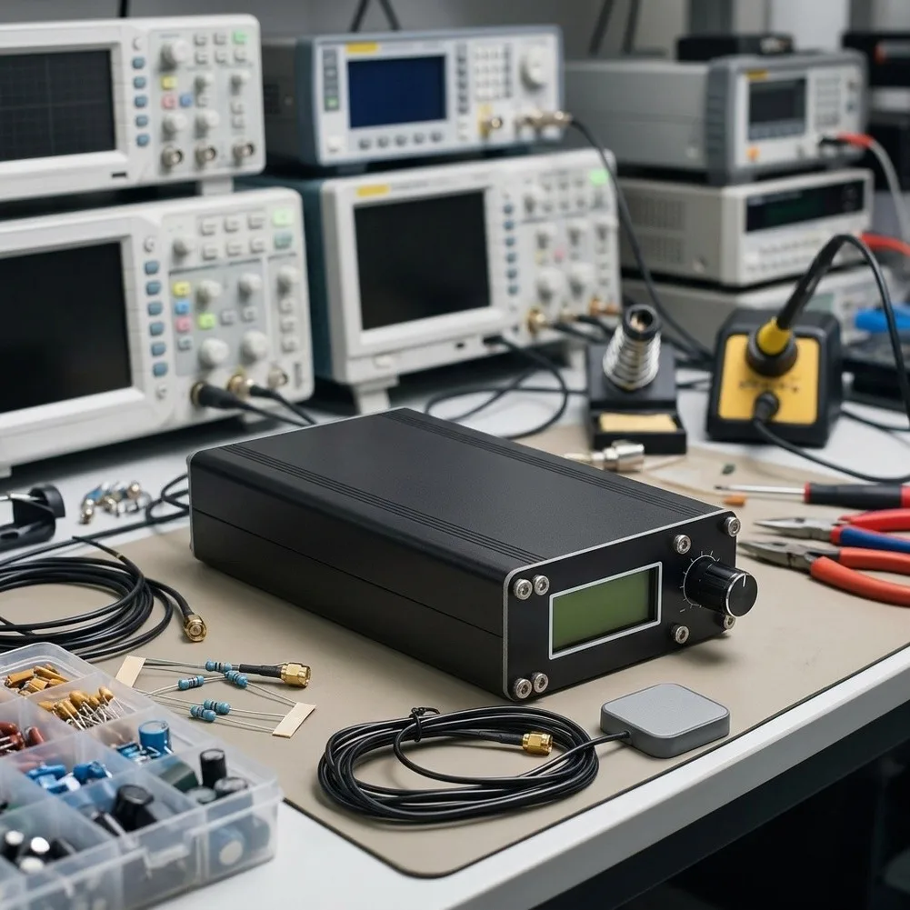 GPSDO Clock for Frequency Reference Applications Supporting Signal Generators Audio Decoders and Test Instruments