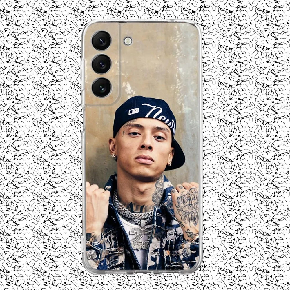 Rapper Centrale Cee Telefoon Case Siliconen Voor Samsung S30,S23,21,22,20 Ultra,S20 Fe Lite, S10,9, Pius Note20ultra Cover Clear