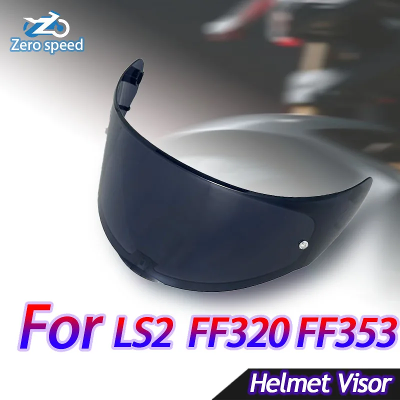 

Visera para For LS2 FF320 FF353 FF800 FF328 Motorcycle Helmet Visor UV Protection Full Face Helmet Motorcycle Accessories Shield